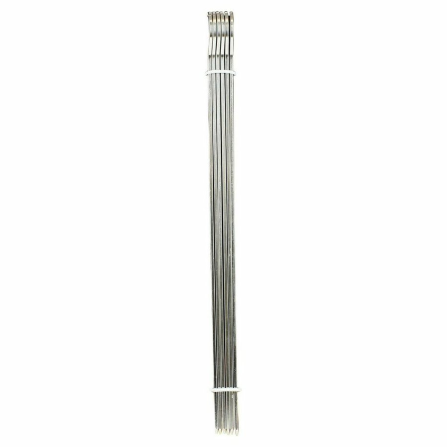 St med grillspyd Algon Metal 6 Dele (24 enheder) (35 x 2,5 mm) #9