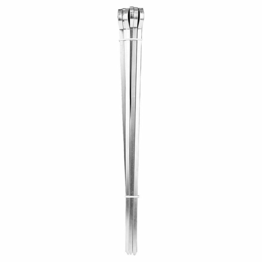 St med grillspyd Algon Metal 6 Dele (24 enheder) (33 cm x 6 mm) #9