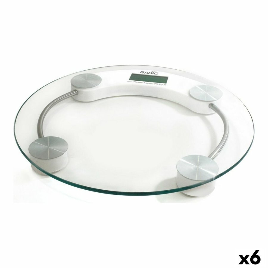 Digital badevgt Basic Home Gennemsigtig 33 x 3,5 cm (6 enheder) #1