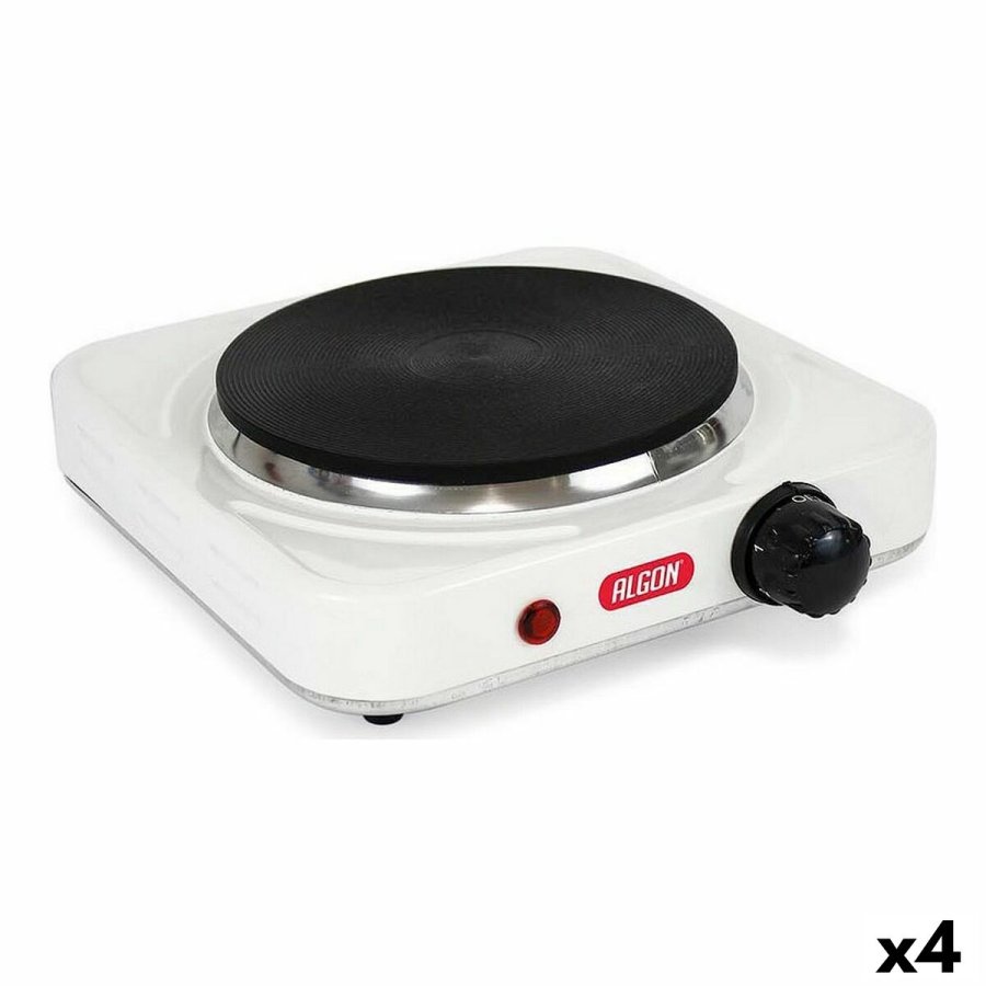 Elektrisk Varmeplade Algon 1000 W (4 enheder) 1 Ildsted #1