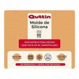 Bageform Quttin Silikone Stiv 31 x 28,5 x 5,3 cm (8 enheder) #3