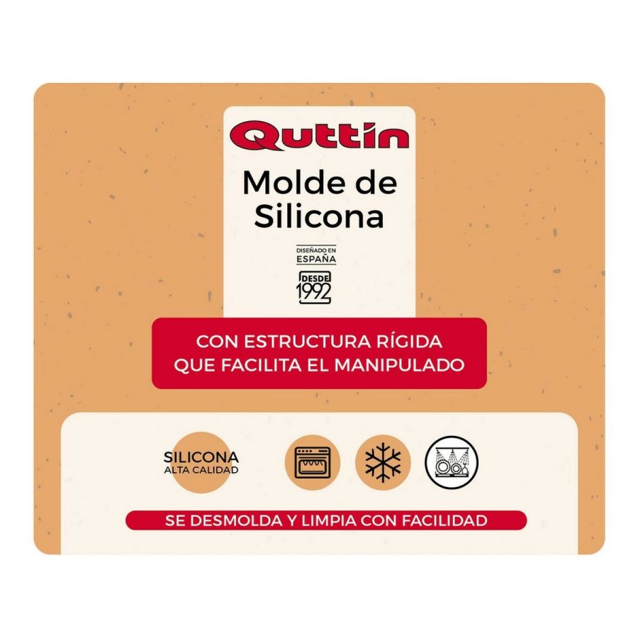 Bageform Quttin Silikone Stiv 27 x 27 cm #7
