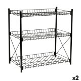 Hylder Confortime Metal 52 x 34 x 55 cm (2 enheder) #1