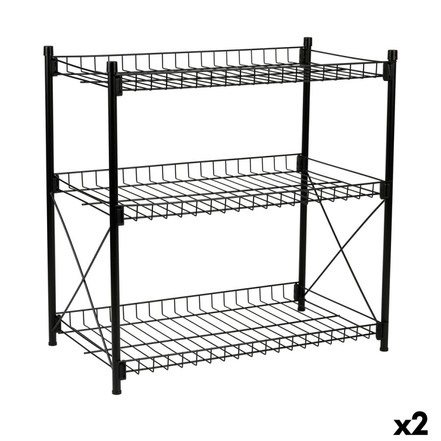Hylder Confortime Metal 52 x 34 x 55 cm (2 enheder) #1