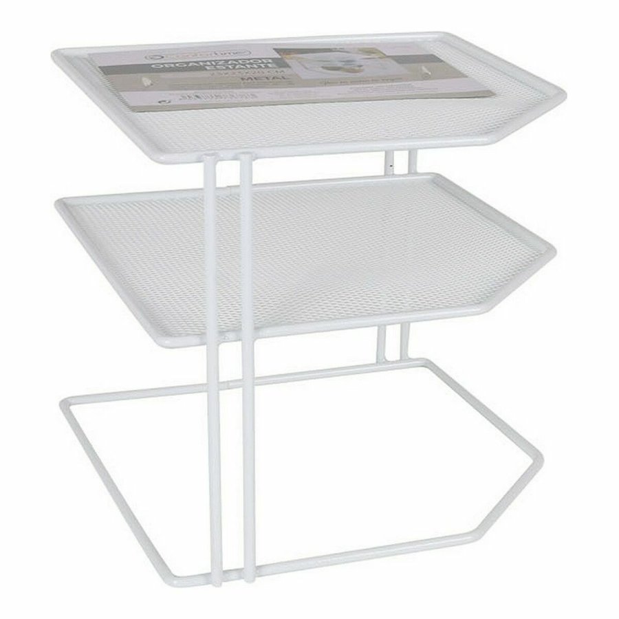 Hylder Confortime Hvid Metal 23 x 23 x 20 cm Arrangr (8 enheder) #2