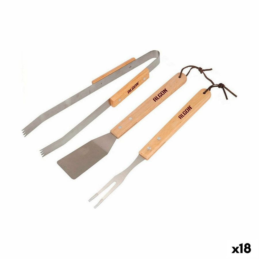 Grillredskaber Algon Tr 18 enheder (3 Dele) #1