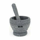 Morter Quttin Plastik 11 x 9 cm Sort (12 enheder) #4