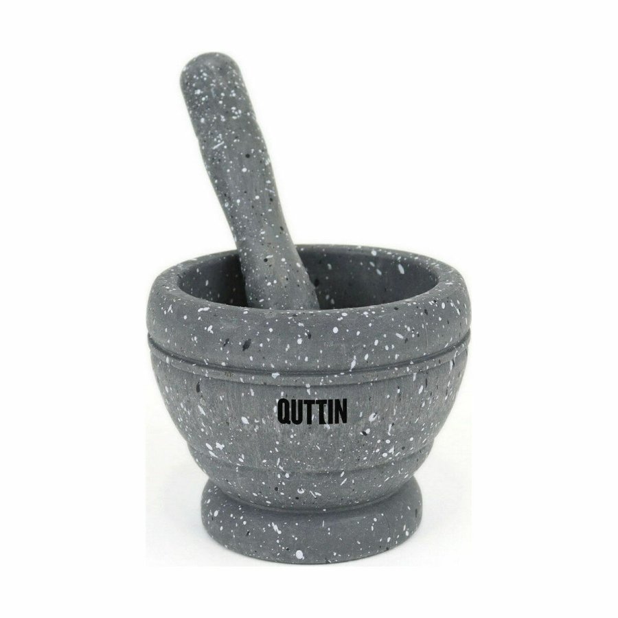 Morter Quttin Plastik 11 x 9 cm Sort (12 enheder) #4