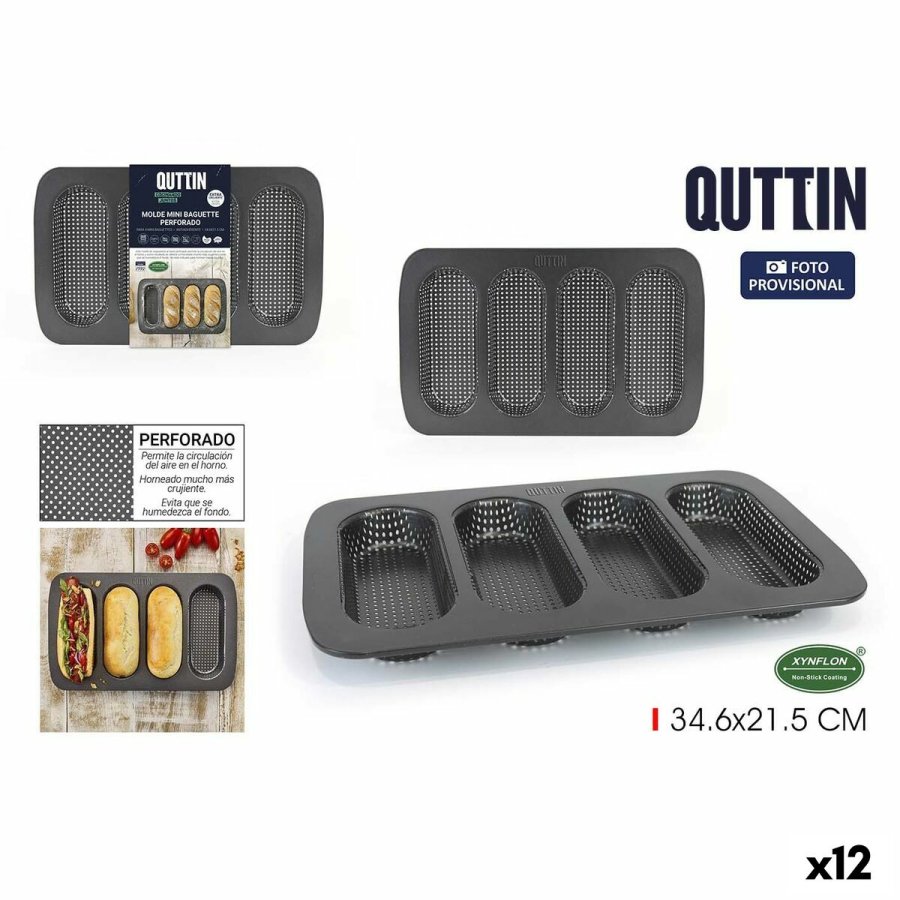 Fltesform Quttin Baguette 34,6 x 21,5 x 3 cm (12 enheder) #1