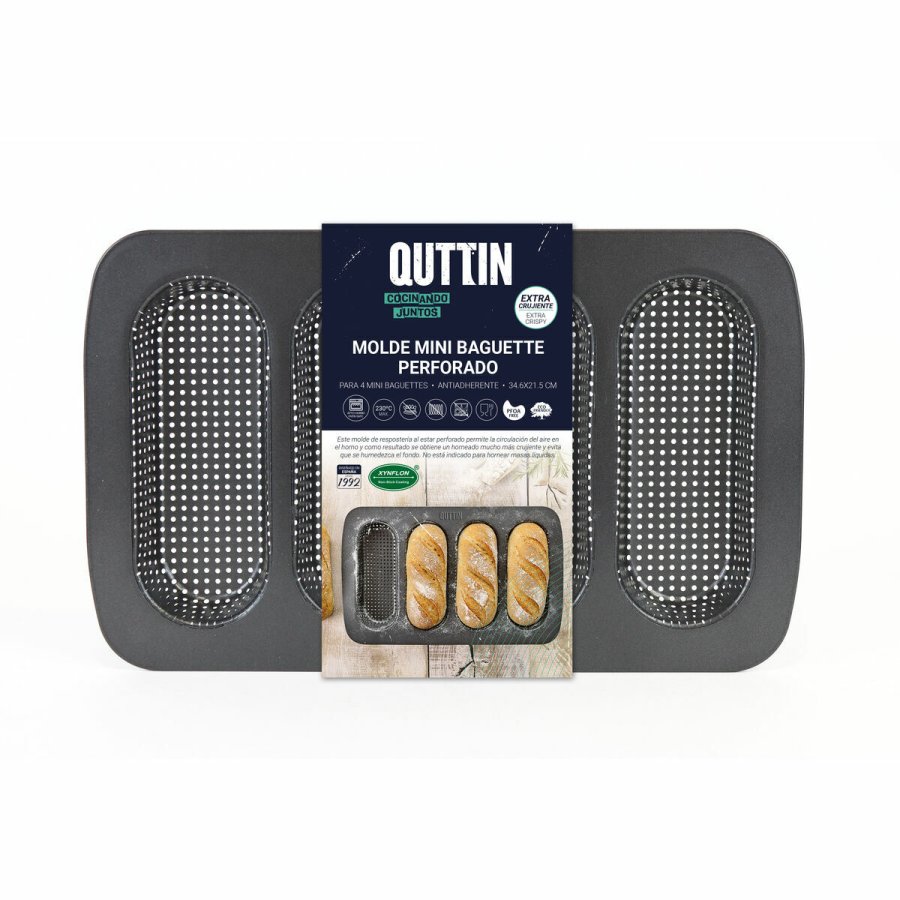 Fltesform Quttin Baguette 34,6 x 21,5 x 3 cm (12 enheder) #10