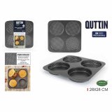 Formet form Quttin Burguer 28 x 28 x 2,5 cm (12 enheder) #10
