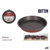 Bageform Quttin Cherry Kulstofstl 32 x 32 x 5 cm (12 enheder) #1
