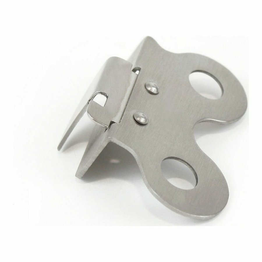 Dsebner Stl Slvfarvet 7,3 x 4,6 cm 1,5 mm (12 enheder) #10