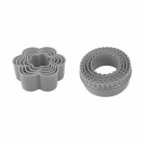 Bageform til bagvrk Quttin 9,5 x 9,5 x 3,5 cm 5 Dele (36 Enheder) #4