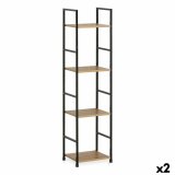Hylder Confortime 4 Hylder Metal 29,1 x 23,5 x 112 cm (2 enheder) #1