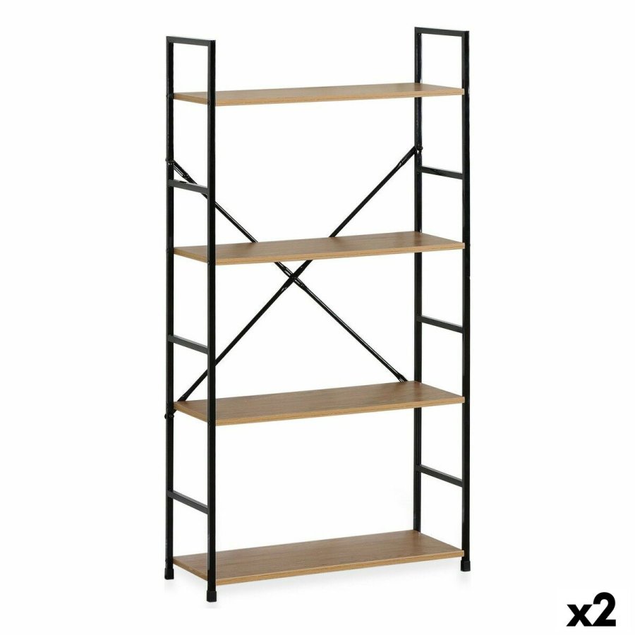Hylder Confortime 4 Hylder Metal 58,6 x 23,5 x 112 cm (2 enheder) #1
