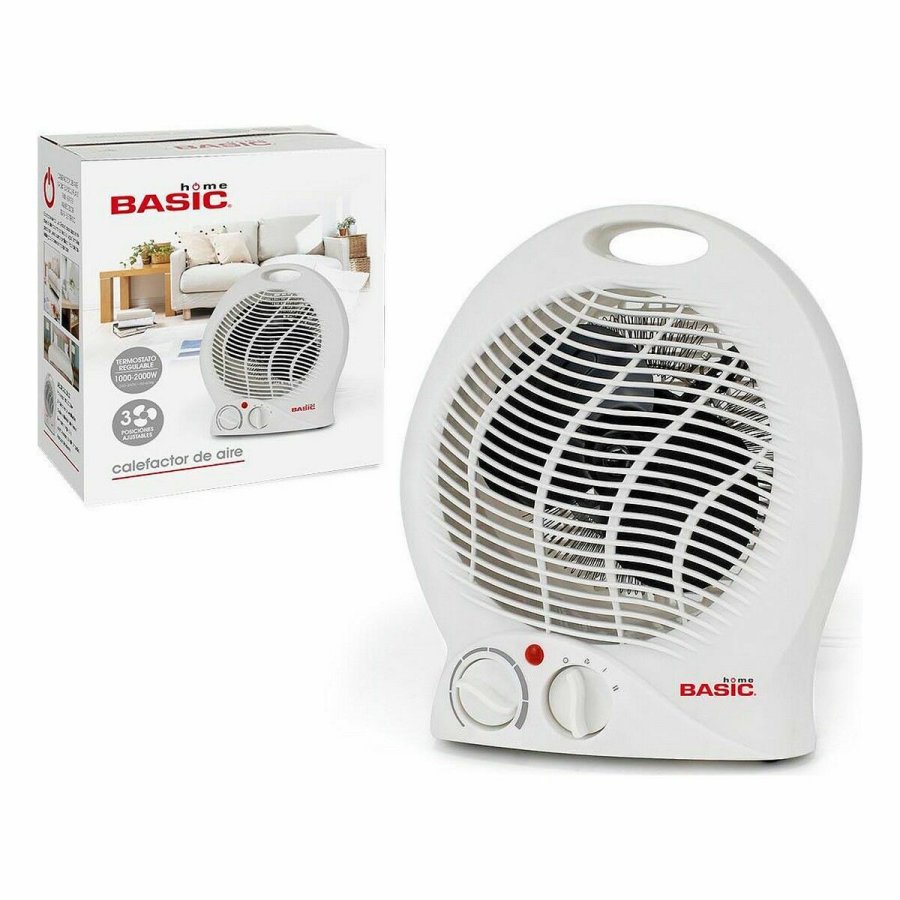 Varmeapparat Basic Home Hvid 2000 W (4 enheder) #5