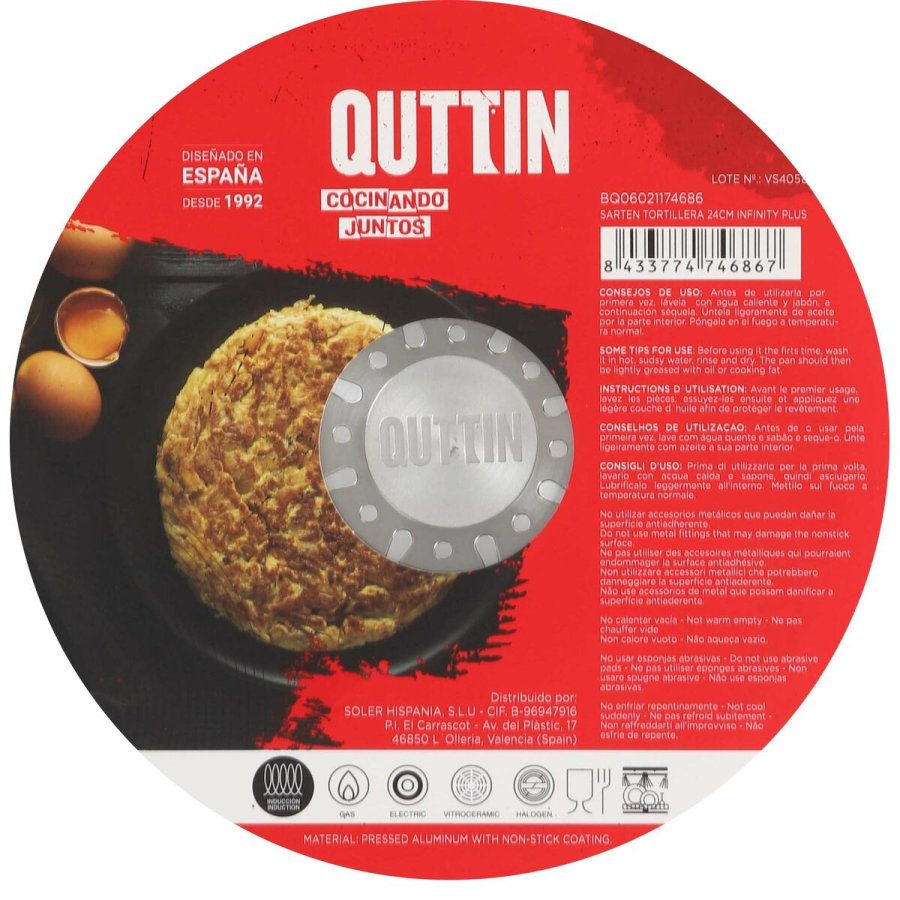 Omelet Pande Quttin Infinity Plus #4