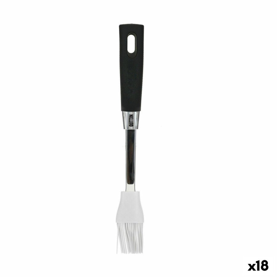 Silikone pensel Quttin Foodie Sort 28 x 4 cm 2 mm (18 enheder) #1