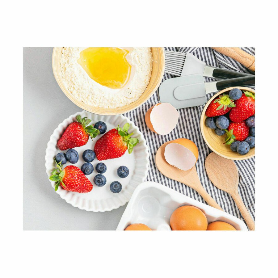 Silikone pensel Quttin Foodie Sort 28 x 4 cm 2 mm (18 enheder) #10