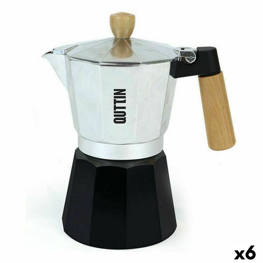 Italiensk Kaffekande Quttin Tr Aluminium 9 Kopper (6 enheder) #1