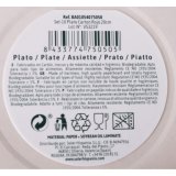 plade Algon Pap Engangsanvendelse Rd 10 enheder 20 x 20 x 1,5 cm #4