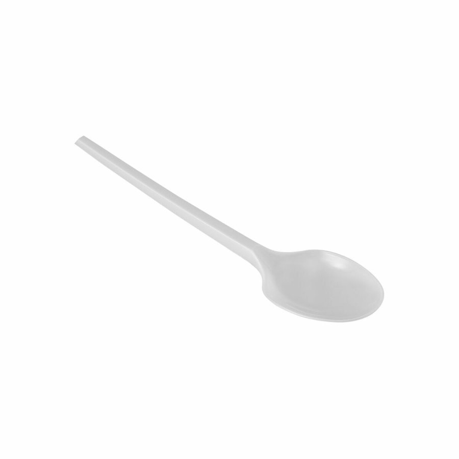 St med skeer Algon Genanvendelig Hvid 20 enheder 16,5 cm #7