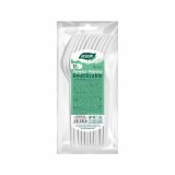 St med Gafler Algon Genanvendelig Hvid 36 Enheder 18 cm #4