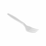 St med Gafler Algon Genanvendelig Hvid 36 Enheder 18 cm #7