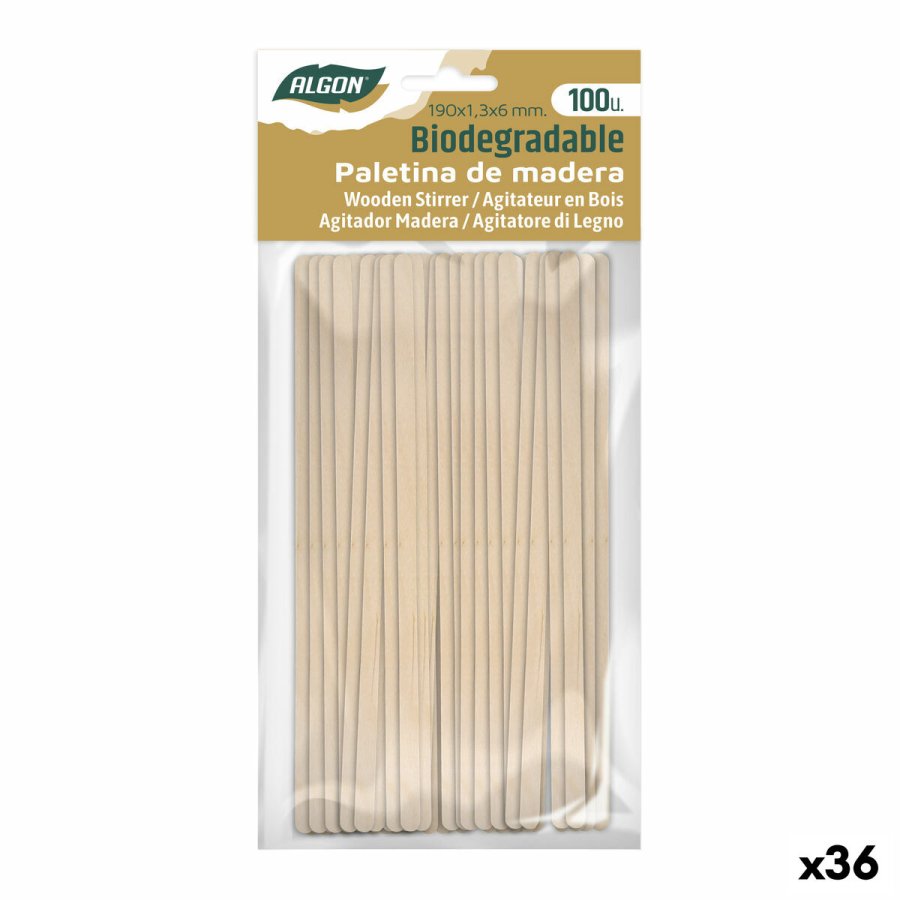 St af kaffeskeer Algon Tr 36 Enheder #1