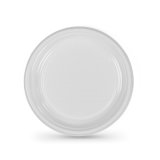 St af genanvendelige tallekener Algon Cirkulr Hvid 17 x 17 x 1,5 cm Plastik 25 enheder #1