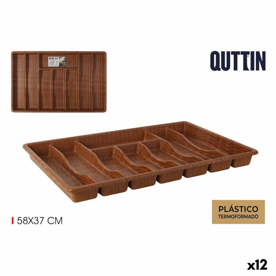 Bestikholder Quttin 59 x 38 cm Termoplastisk (12 enheder) #1
