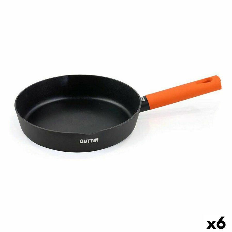 Stegepande Quttin Gastro Sort Orange 37,5 x 23 x 5 cm (6 enheder) #1