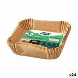 Papir til luftfrituregryde Algon 20 cm Gryde uden Olie (24 enheder) #1