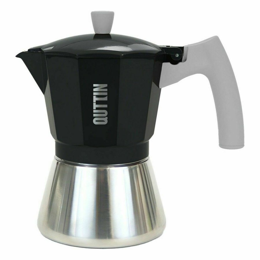 Italiensk Kaffekande Quttin Aluminium Stl 6 Kopper 300 ml (6 enheder) #4