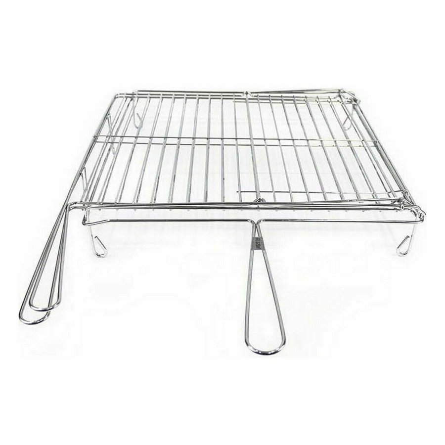 Grill Algon Chromsalt Roterende 40 x 45 x 10 cm #1