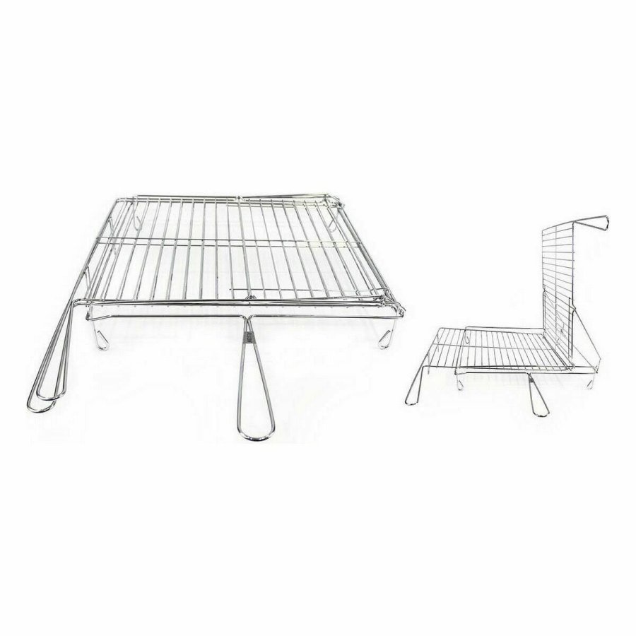 Grill Algon Chromsalt Roterende 40 x 45 x 10 cm (4 enheder) #9