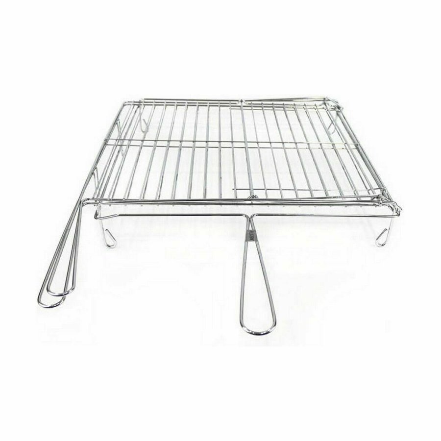 Grill Algon Chromsalt Roterende Slvfarvet 45 x 50 x 9 cm (4 enheder) #5