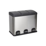 Affaldsspand til genbrug Confortime Rustfrit stl 45 L #1