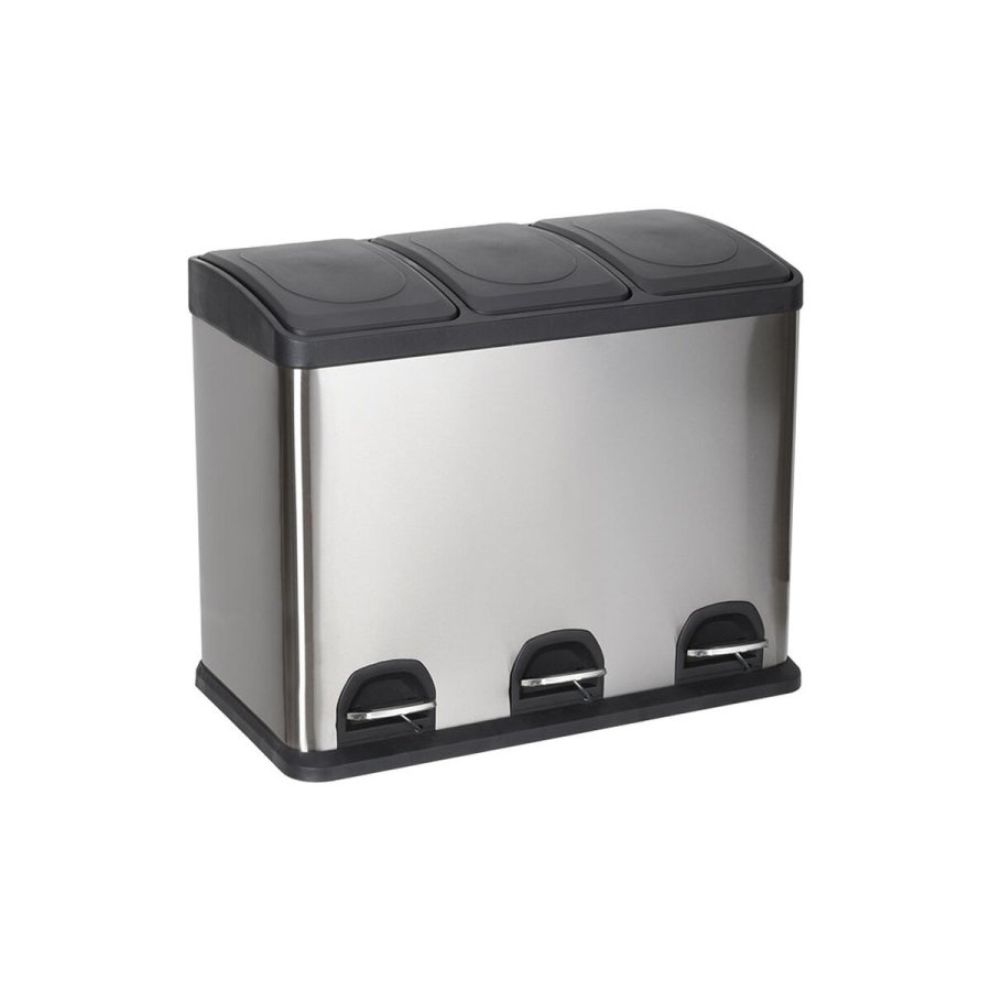 Affaldsspand til genbrug Confortime Rustfrit stl 45 L #1