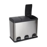 Affaldsspand til genbrug Confortime Rustfrit stl 45 L #5