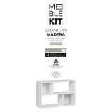 Hylder MobleKit Hvid Tr� 85 x 30 x 59 cm #3