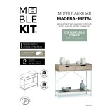 Supplerende m�bler MobleKit Hvid Brun 80 x 30 x 75 cm #3