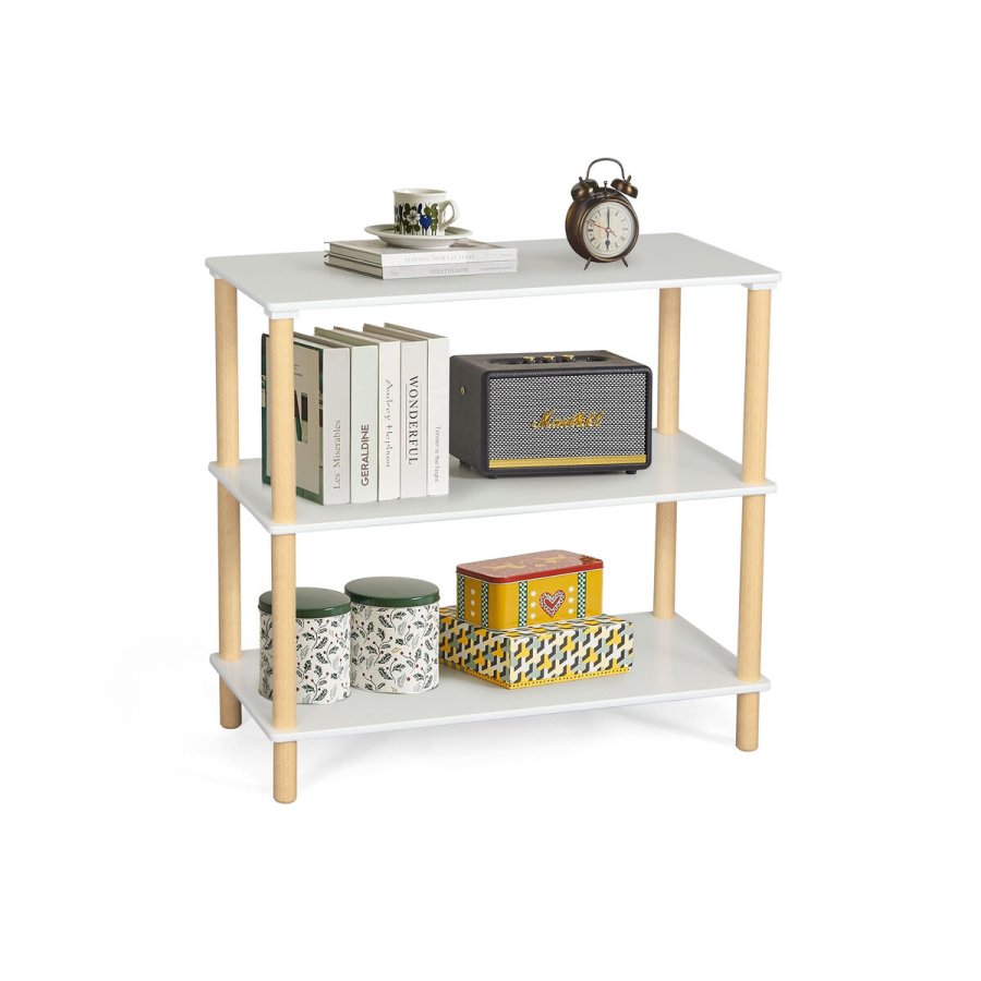 Hylder MobleKit Hvid Tr� 80 x 35 x 75 cm #3