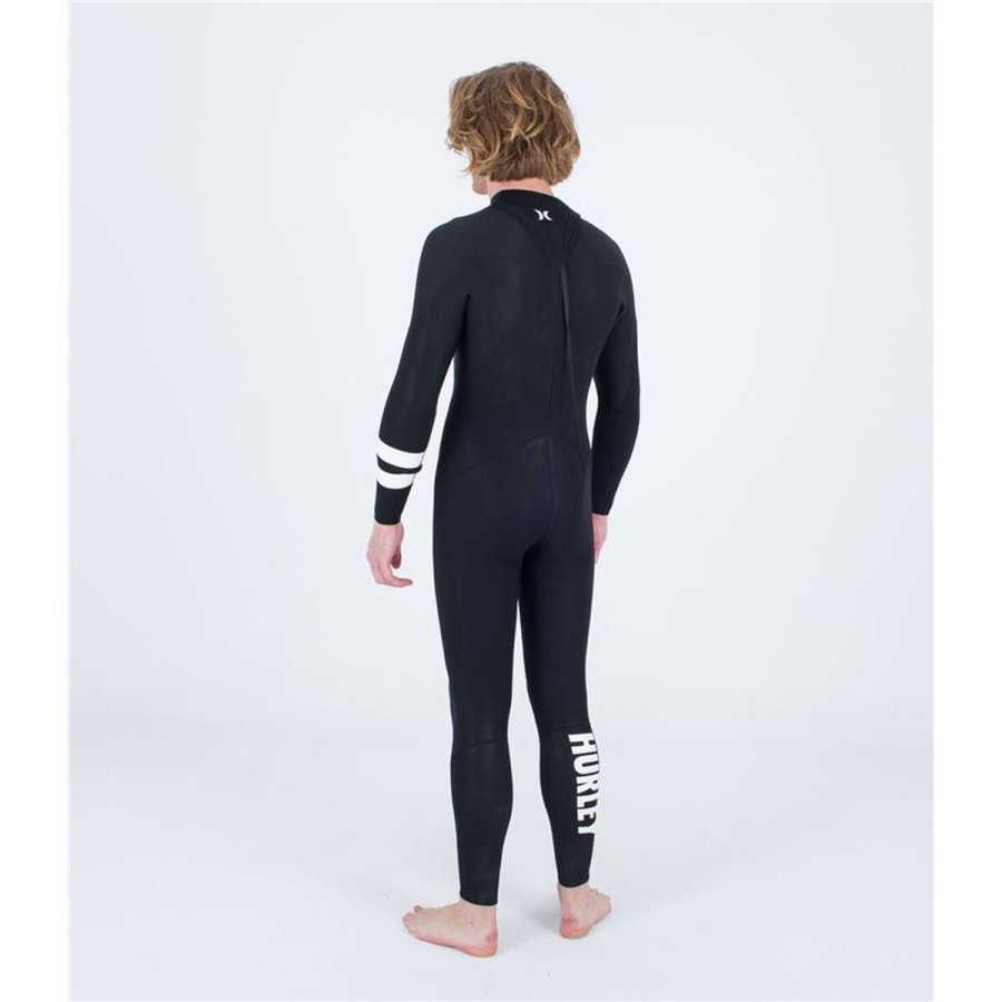 Neopren Hurley Advant 4/3 mm Back zip Sort #3