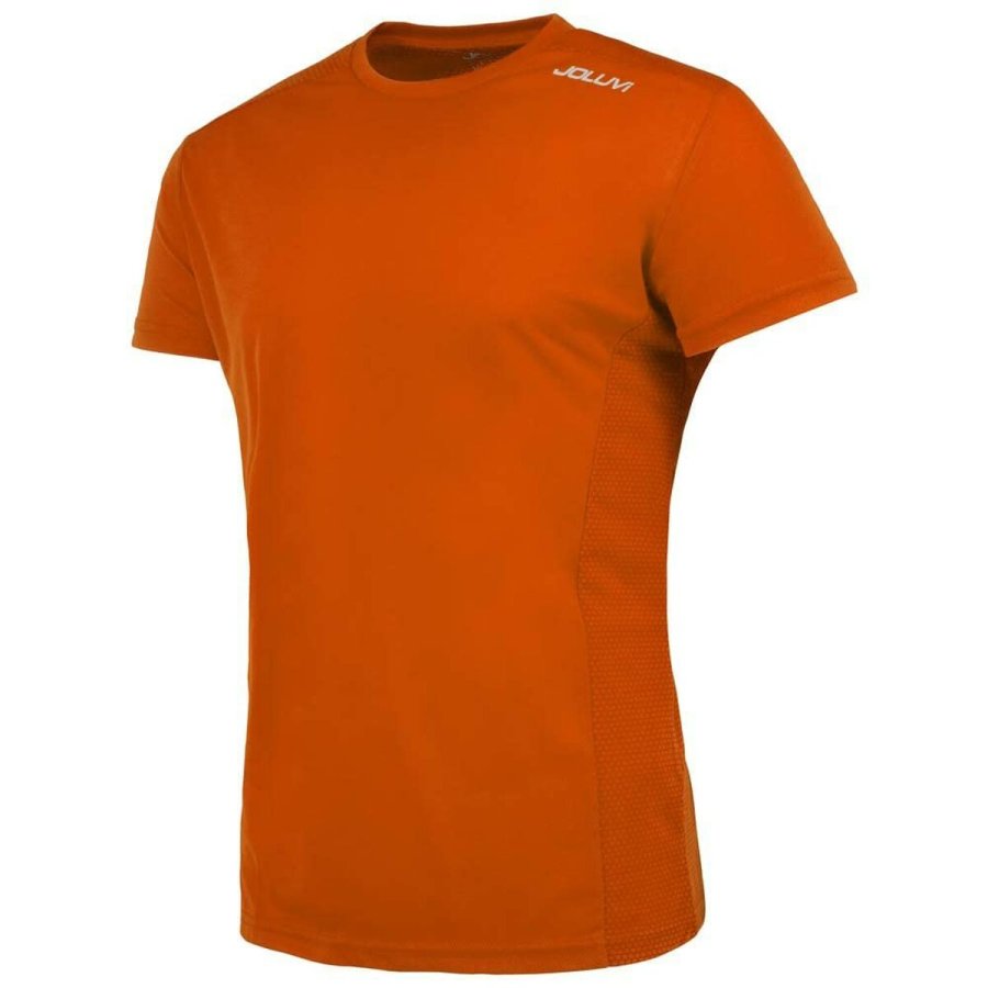 Kort�rmet T-shirt til Kvinder Joluvi Orange #1