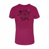 Kortrmet Sport T-shirt Joluvi Wood W Magenta #1