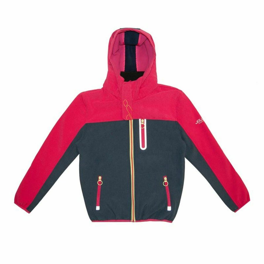 Anorak Joluvi Snaps Brns Pink Mrk pink #1