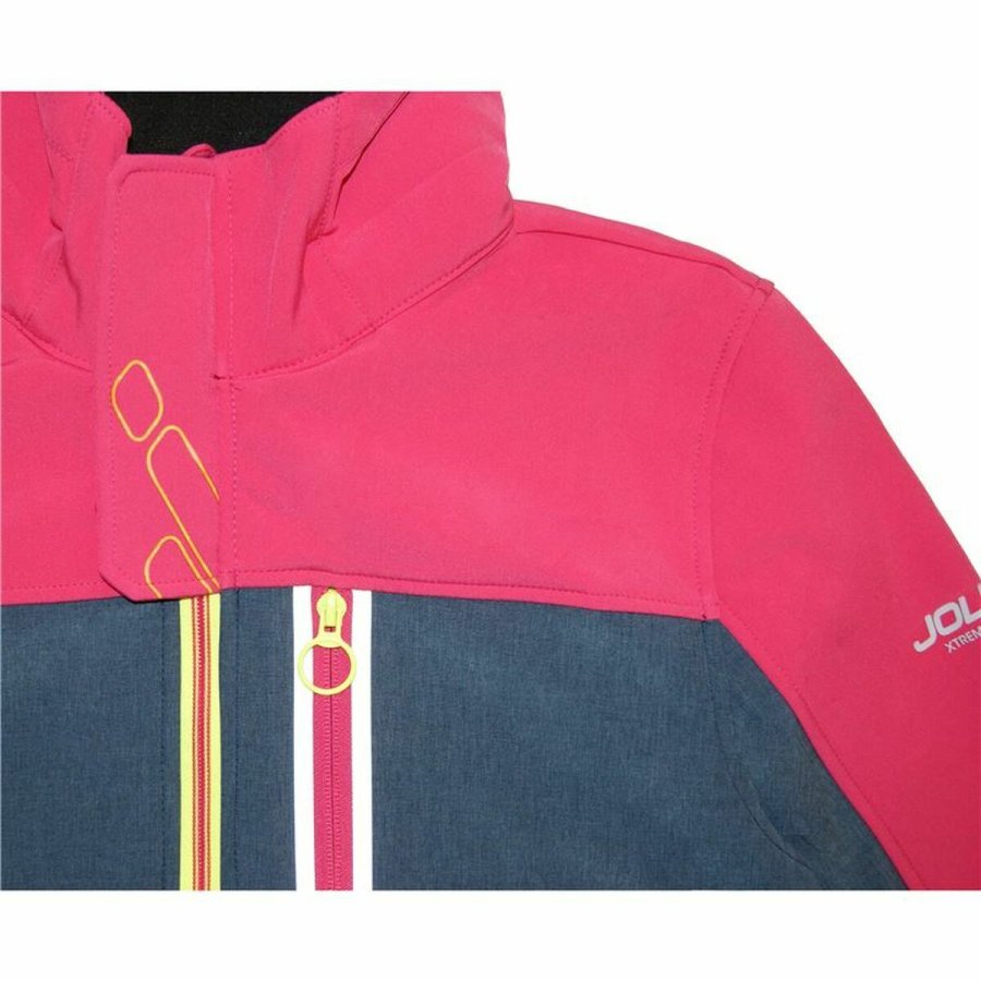 Anorak Joluvi Snaps Brns Pink Mrk pink #4