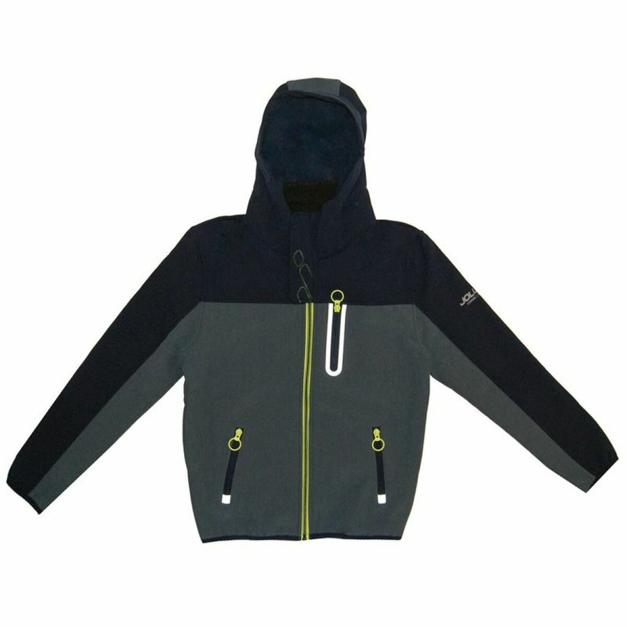 Anorak Joluvi Snaps Brns Sort Mrkebl #1
